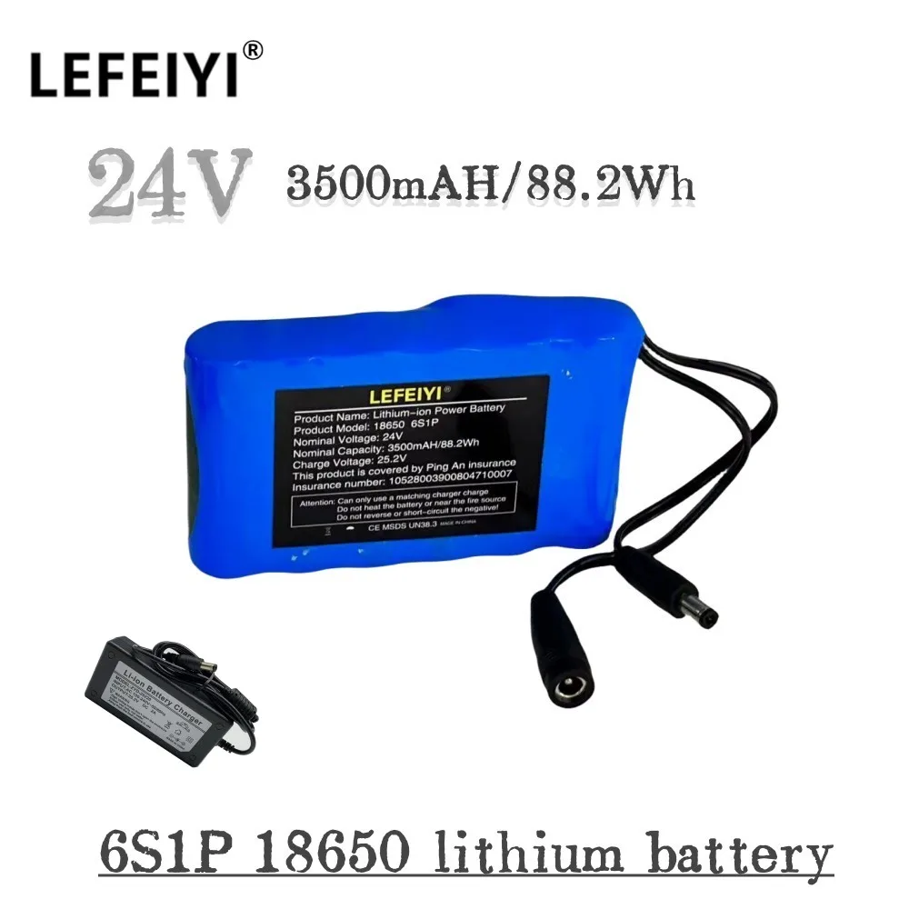 Rechargeable battery, 24V 25.2 V, 3000 mAh