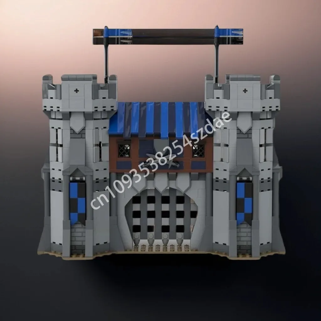 860pcs MOC The Gate part one of the castle Castle Building Blocks creative Children Kids Birthday Christmas toy Gift