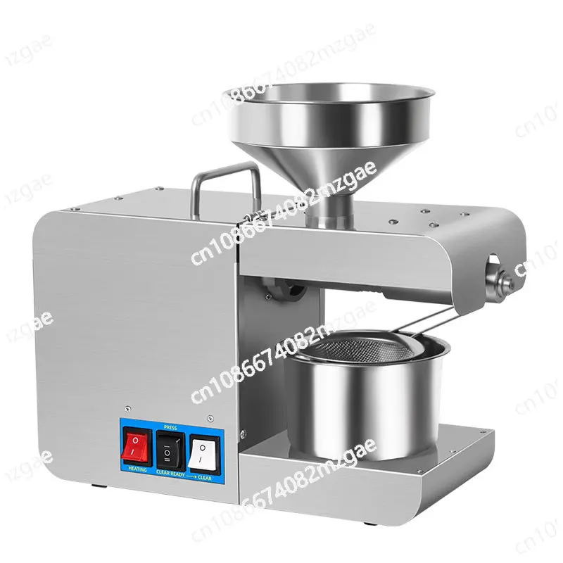 

X8 small automatic oil press stainless steel household oil press