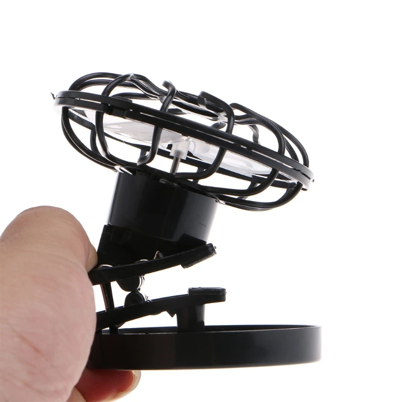 

Mini Portable Clip-On Solar Panel Powered Cooling Fan For Travel Camping Fishing Dropship