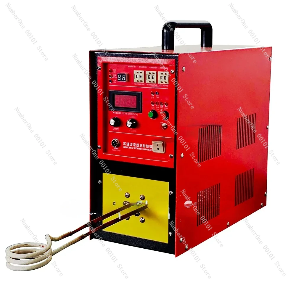 15KW Induction Heater Induction Heating Machine Metal Smelting Furnace High Frequency Welding Metal Quenching Equipment 30-100kh