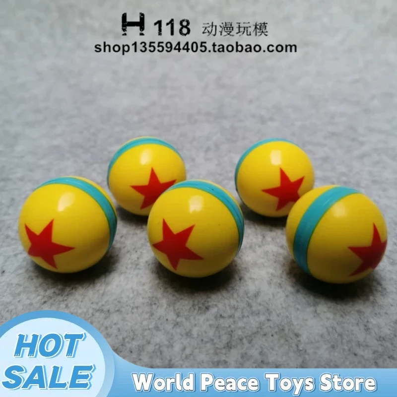 

5pcs Mini Pu Elastic Ball Pixar Cartoon Ball Children Clap Ball Toy Toy Story Andy'S Ball Birthday Surprise Gift For Children
