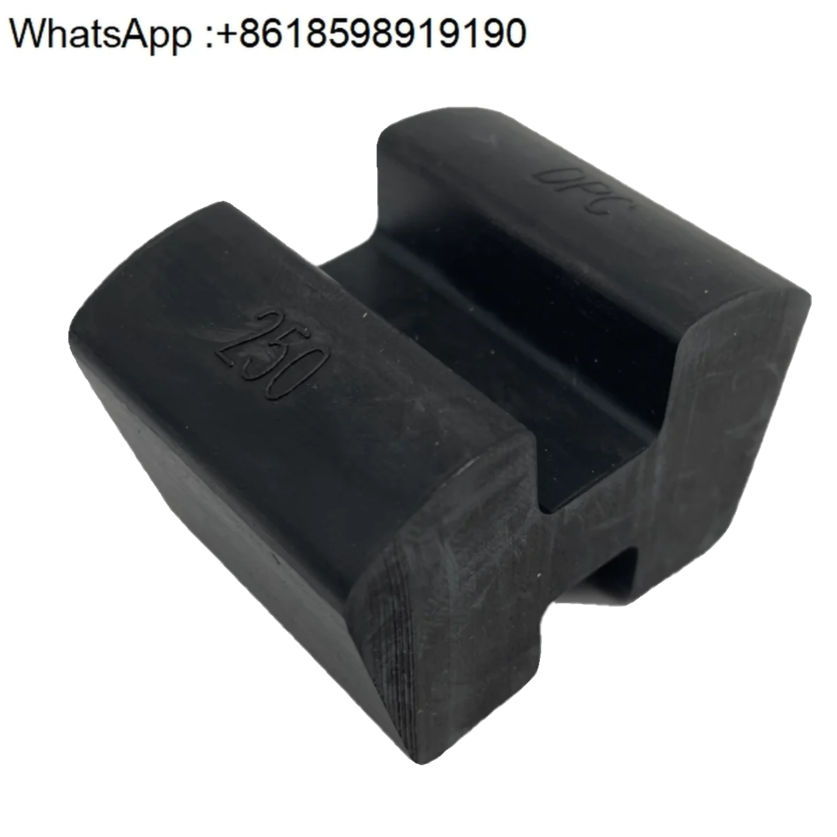 Suitable for water pump rubber block Shockproof H-type rubber block R110 R125 R140 R160 R180 R200