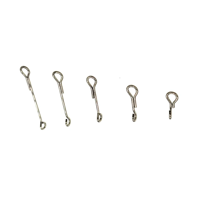 

10mm-30mm Fish Skull Articulated Fish Spine Waddington Shank Big Game Shank Streamers Finesse Changer Fly Tying Hook Accessories