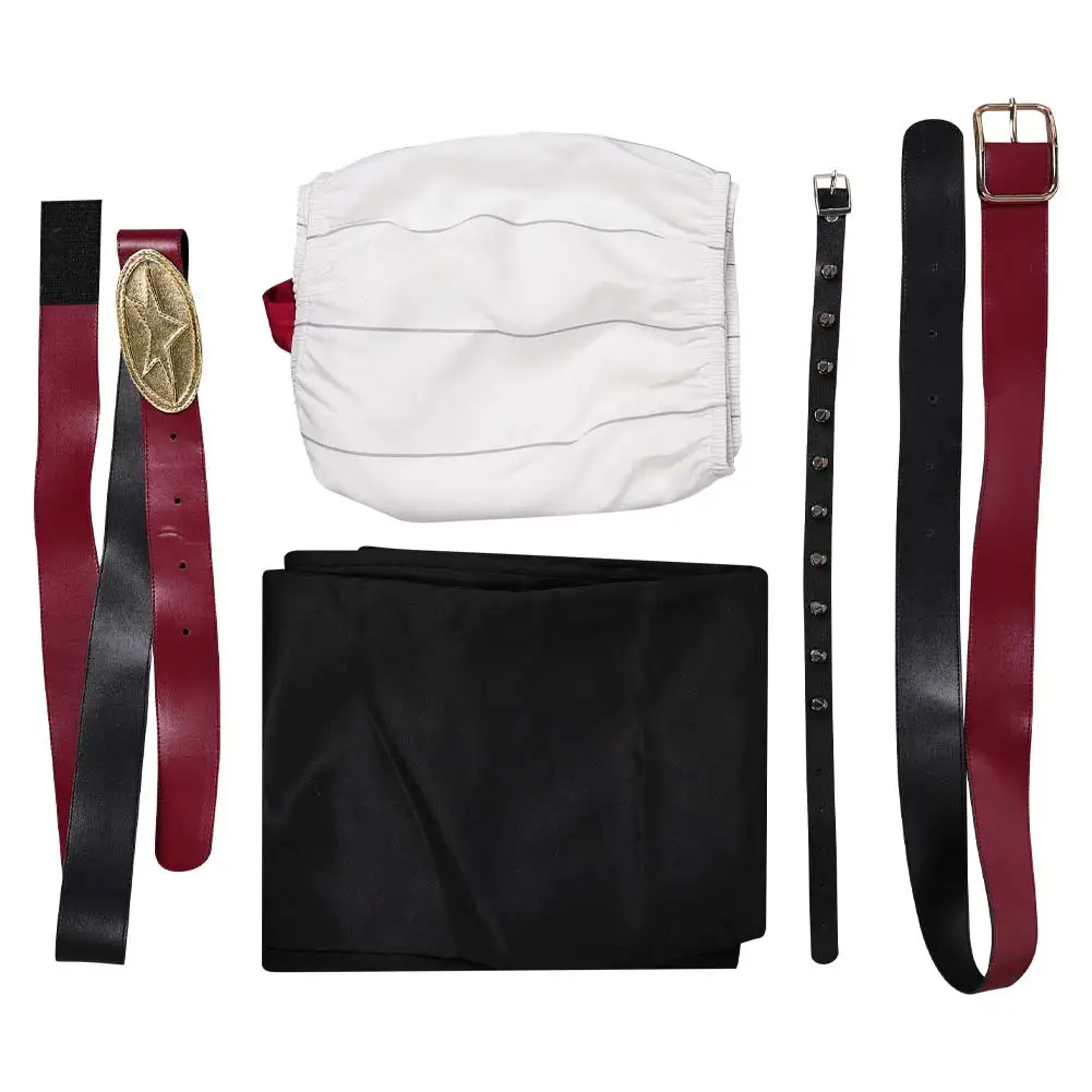 Anime Kirara Hoshi Cosplay Women Fantasy Shirt Pants Belt Costume Female Disguise Clothing Adult Halloween Carnival Party Suit