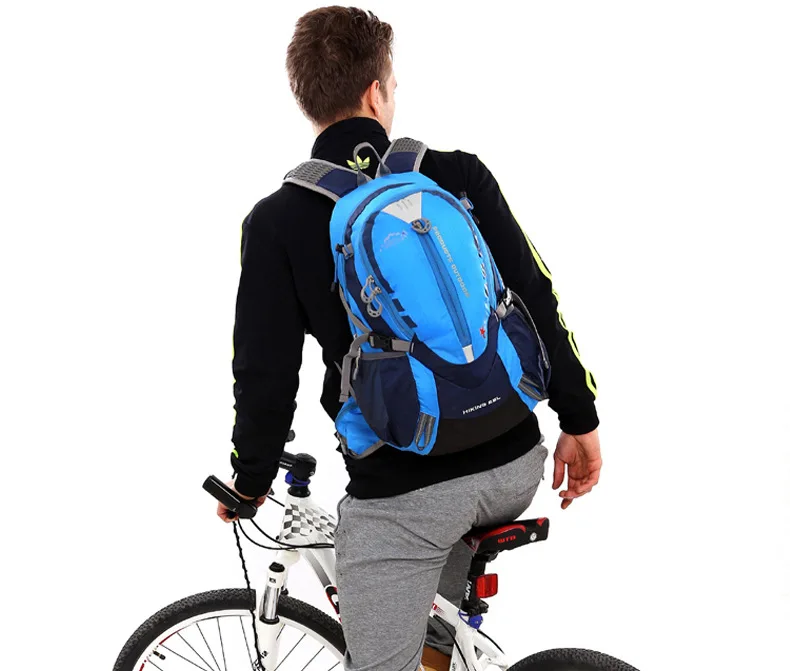 INOXTO 25L Bergsteigen Feuchtigkeitsspendende Rucksack Frauen Radfahren Trail Running Rucksack Männer Marathon Wandern Rucksack 2L Wasser Flasche – Detail 12