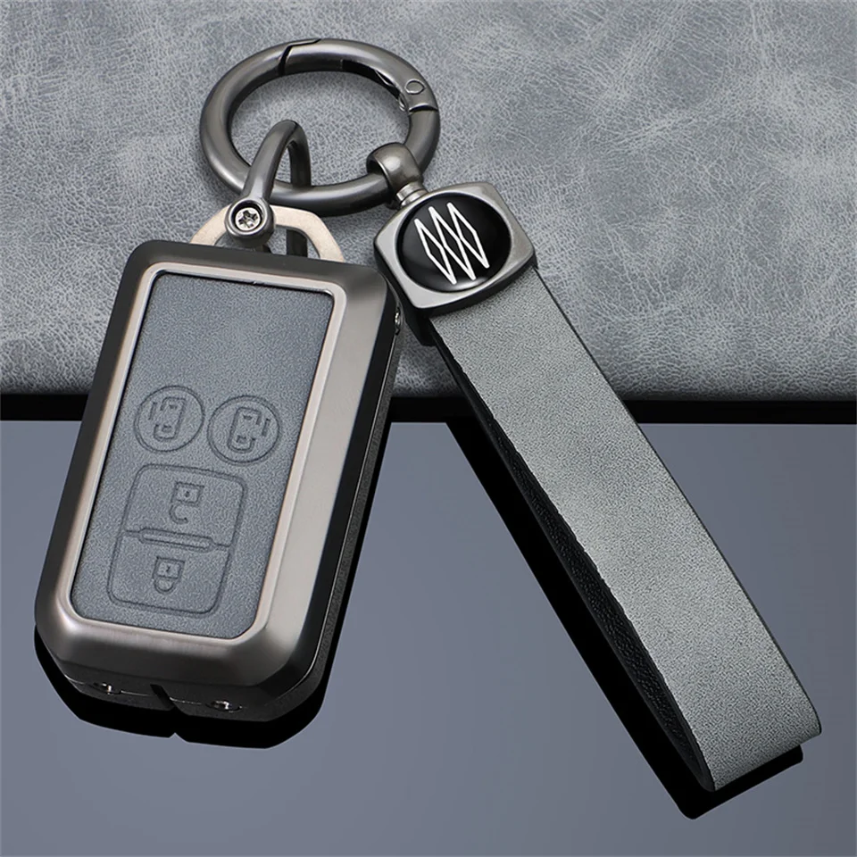 Funda para mando a distancia de coche, carcasa protectora sin llave para Suzuki Swift Wagon R, tipo Monopoly, accesorios para llavero, 2, 3 y 4 botones