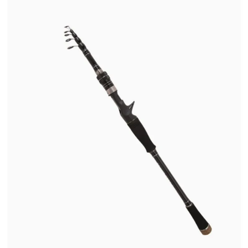 1.8m-3.0m Ultra Light Carbon Fiber Retractable Fishing Rod Portable Spinning Casting Rod Outdoor Trout Fishing Pole - view 5