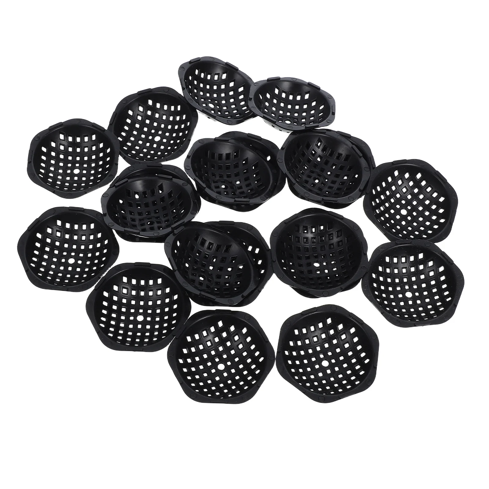 

20 шт., дренажные подушечки для цветочных горшков, 5,6 см, круглый сетчатый коврик для горшков, пластиковая нижняя сетка высокой плотности, экраны для горшков бонсай в помещении