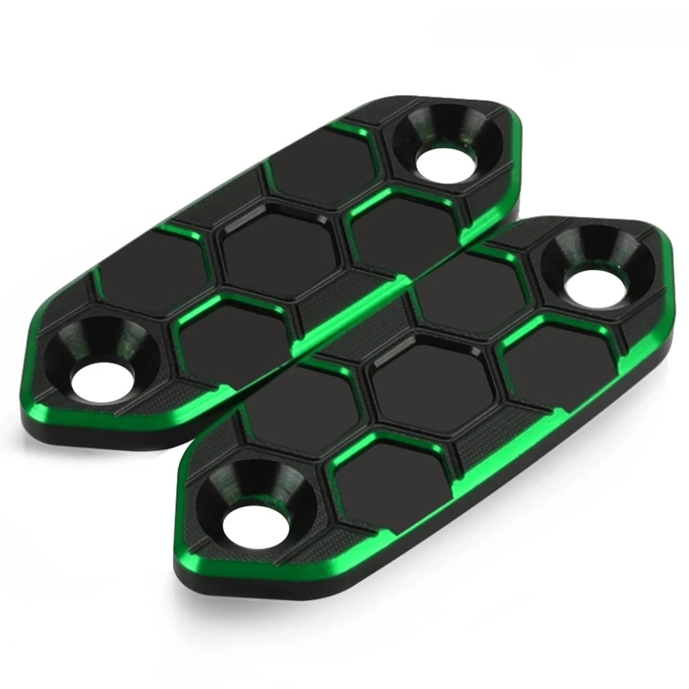 

Rearview Mirror Block Off Base Plates Cover Hole Cap ZX4RR ZX6R ZX4R For Kawasaki Ninja 500 300 400 650 ZX-4RR ZX-6R ZX-4R