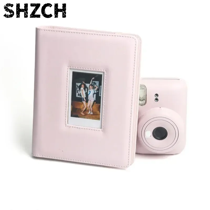 Solid Color 3-inch 288 Hollow Out Polaroid Photo Album Star Small Card Photo Large Capacity Card Album 4 Grids Photo Album ZI127