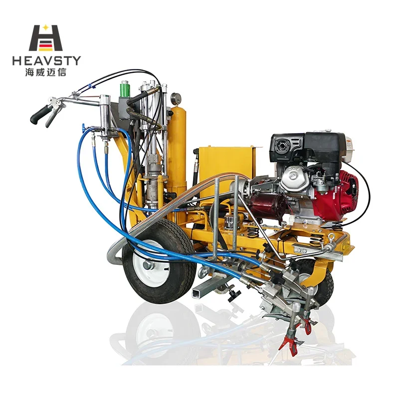 Manufacture 18L Hand Push High Pressure Cold Paint Airless Spray Painting Road Marking Machine