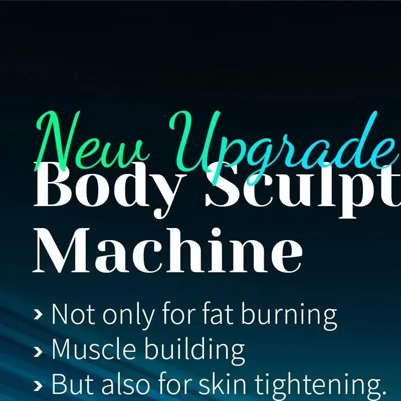 

EMS Machine Sculpting Body Muscle Stimulation Massager EMS RF Sculpt 15 Electromagnetic Butt Fat Healthy Beauty Store Salon
