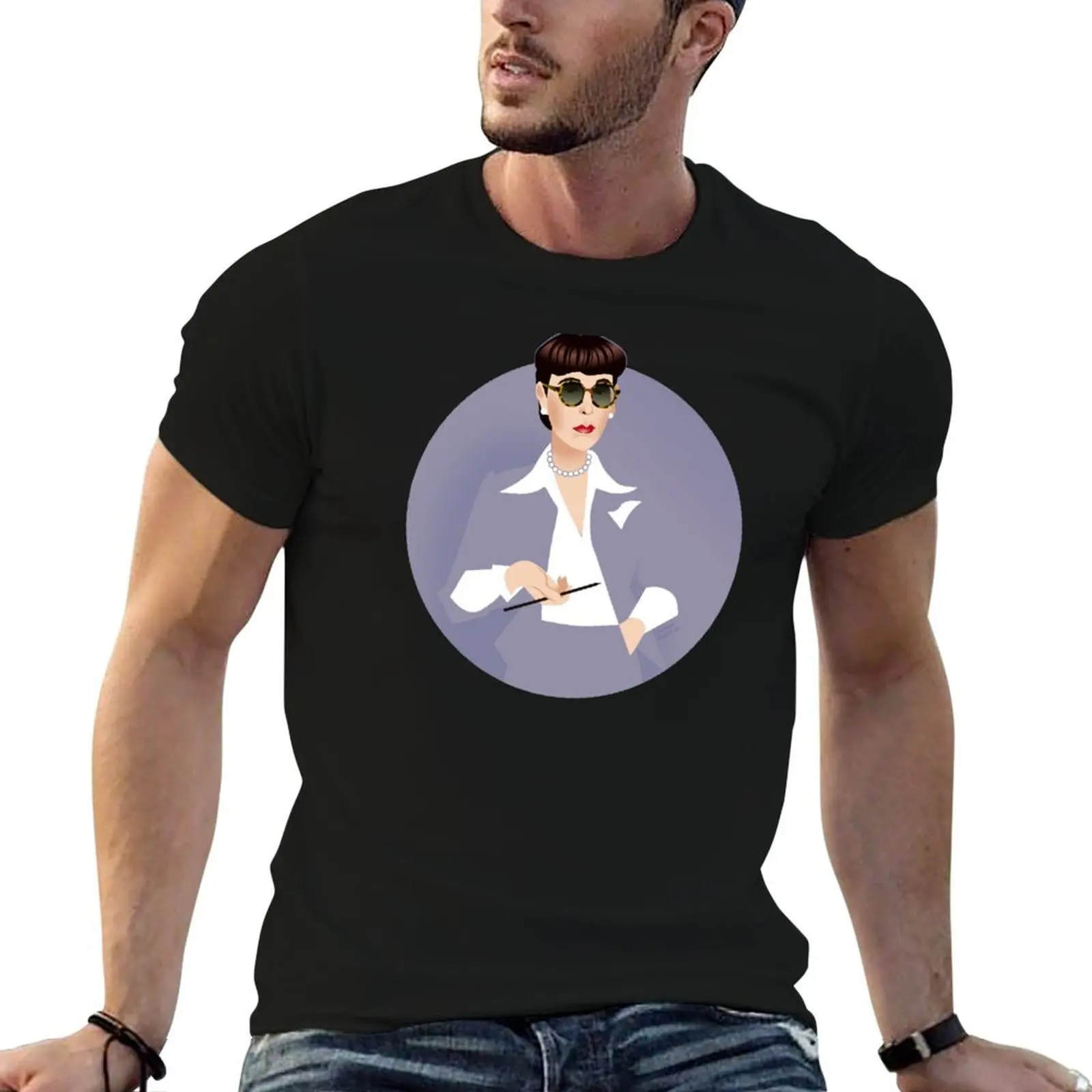 Edith Head T-Shirt man t shirt topping mens shirts graphic tee