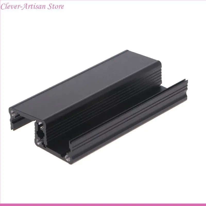 E06B New DIY Extruded Electronic Project Aluminum Enclosure for Case Black 80x25x25mm