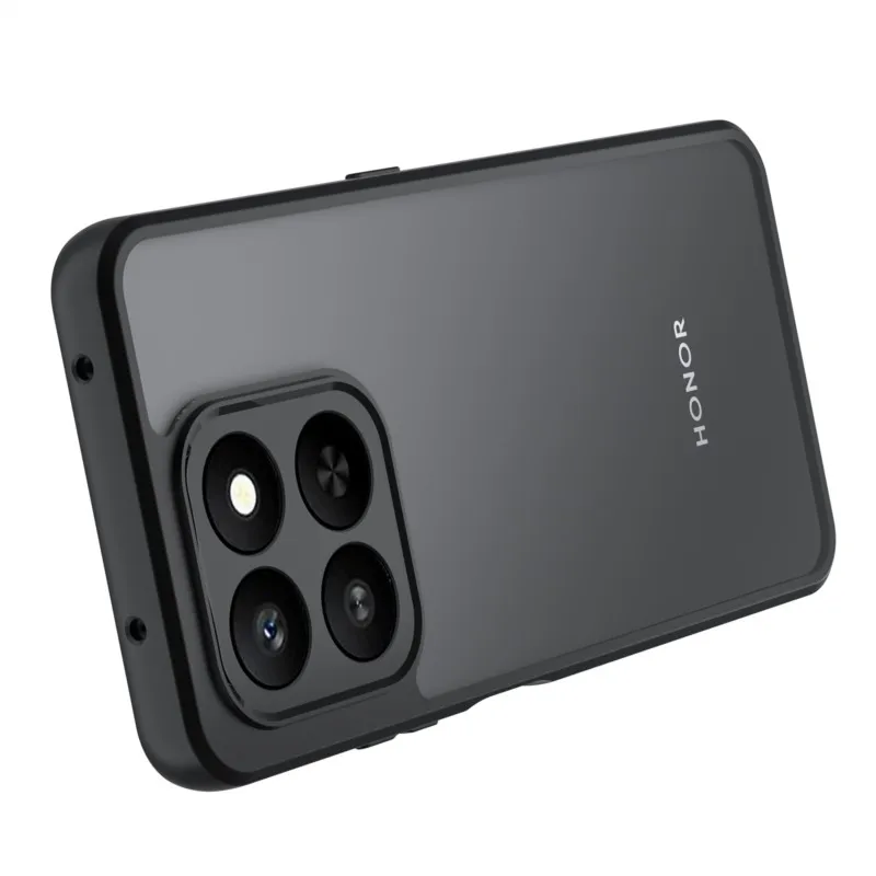 حافظة لهاتف Honor X7d لهاتف Honor X7d حافظة لهاتف Honor X7d حافظة لهاتف Honor X7d 4G 5G بسيطة سوداء غير لامعة مضادة للبصمة
