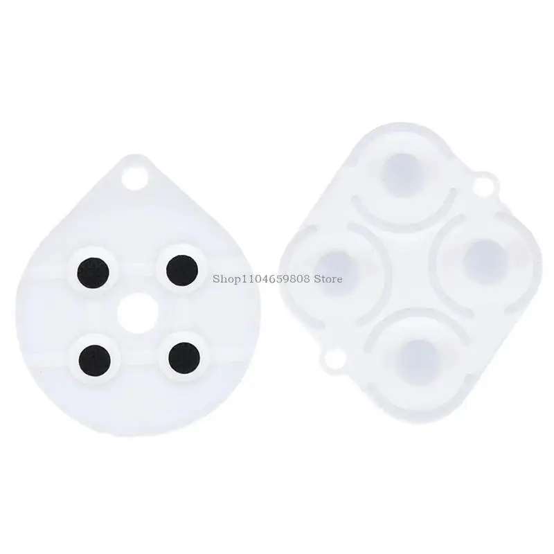 2 Leitfähige Gummi -Pad für Controller -Ersatzzubehör einstellen