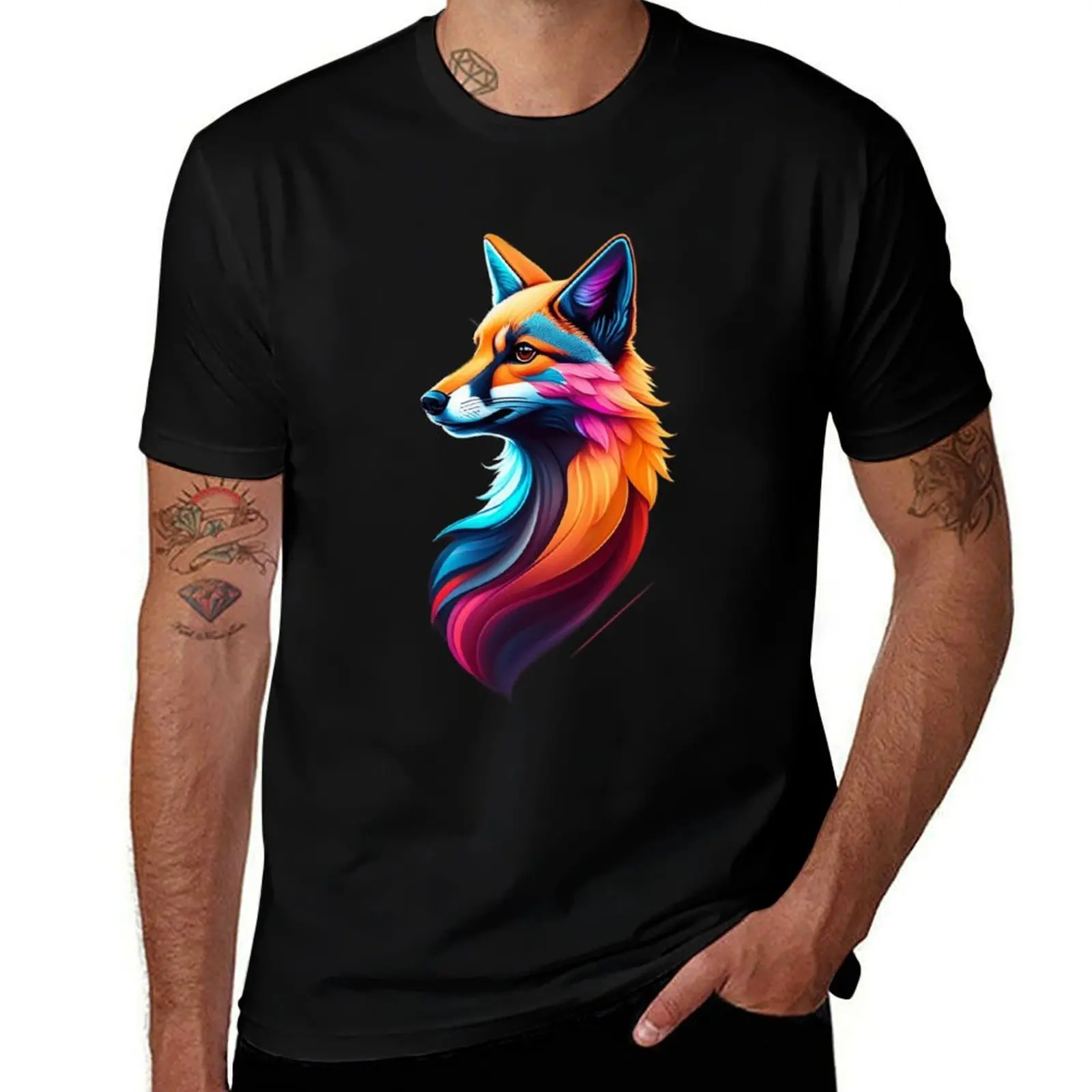 What Does The Fox Say T-Shirt Tough Fabric Work Tee