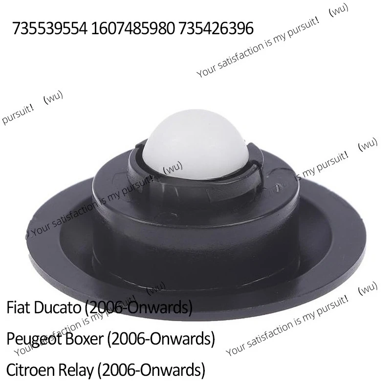 2pcRear inner door release button for Fiat Ducato, Peugeot Boxer, Citroen Relay 2006-2021 735426396 8728.30 735539554 1607485980
