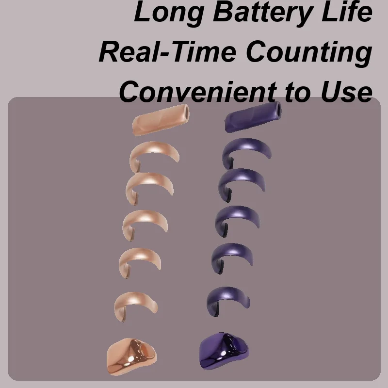 

Counter Ring Digital Electronic Smart Tally Counter 5 Sizes Electronic Digital Small Wearable Counting Prayer Reminder Ring