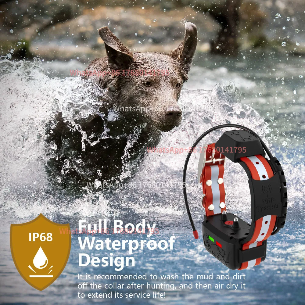 eSEEK 25S GPS Hunting Dog Tracking Collar VHF 4G Hound Tracker System Handheld & Collar IP68 Waterproof