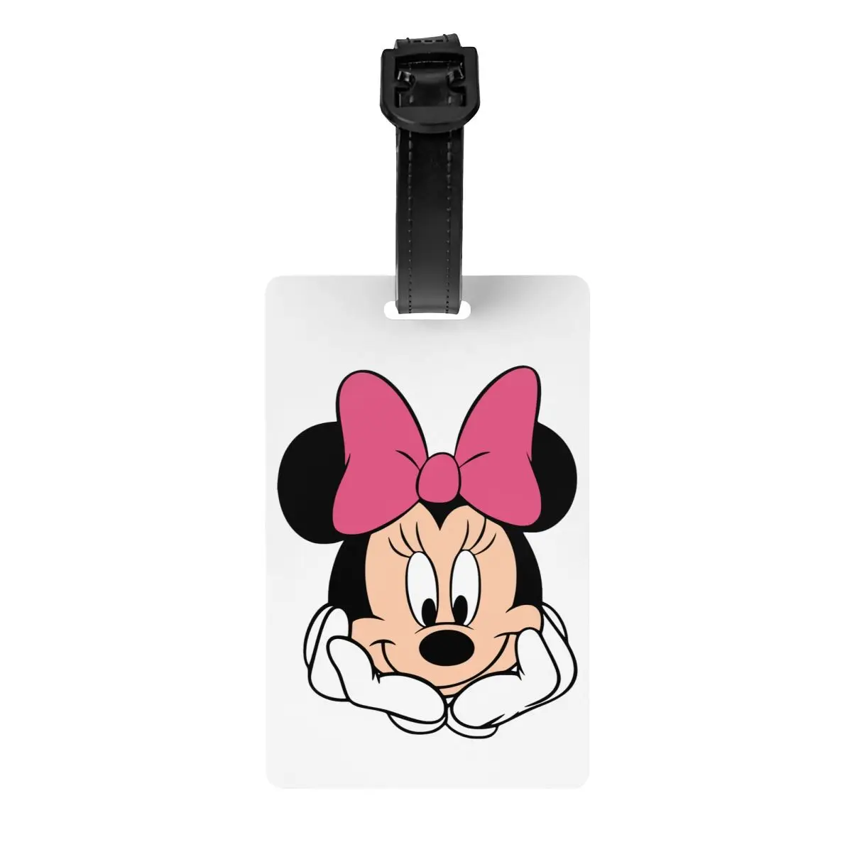 

Custom Mickey Mouse Luggage Tag for Suitcases Fashion Baggage Tags Privacy Cover Name ID Card