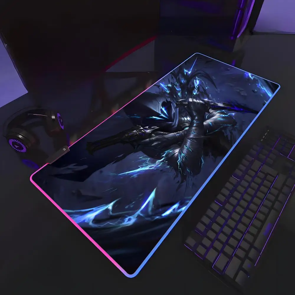 

Cool Valorant Game Mouse Pad RGB Rubber Antislip Keyboard Pad 40x90cm Mousepad Gaming Accessories XXL Office Computer Mat