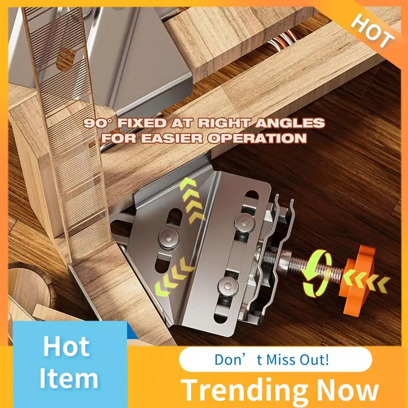 ABNL Stainless Steel Right Angle Clamp For Woodworking, Durable Rust&Corrosion 90 Degree Corner Clamps With Adjustable Durable 4