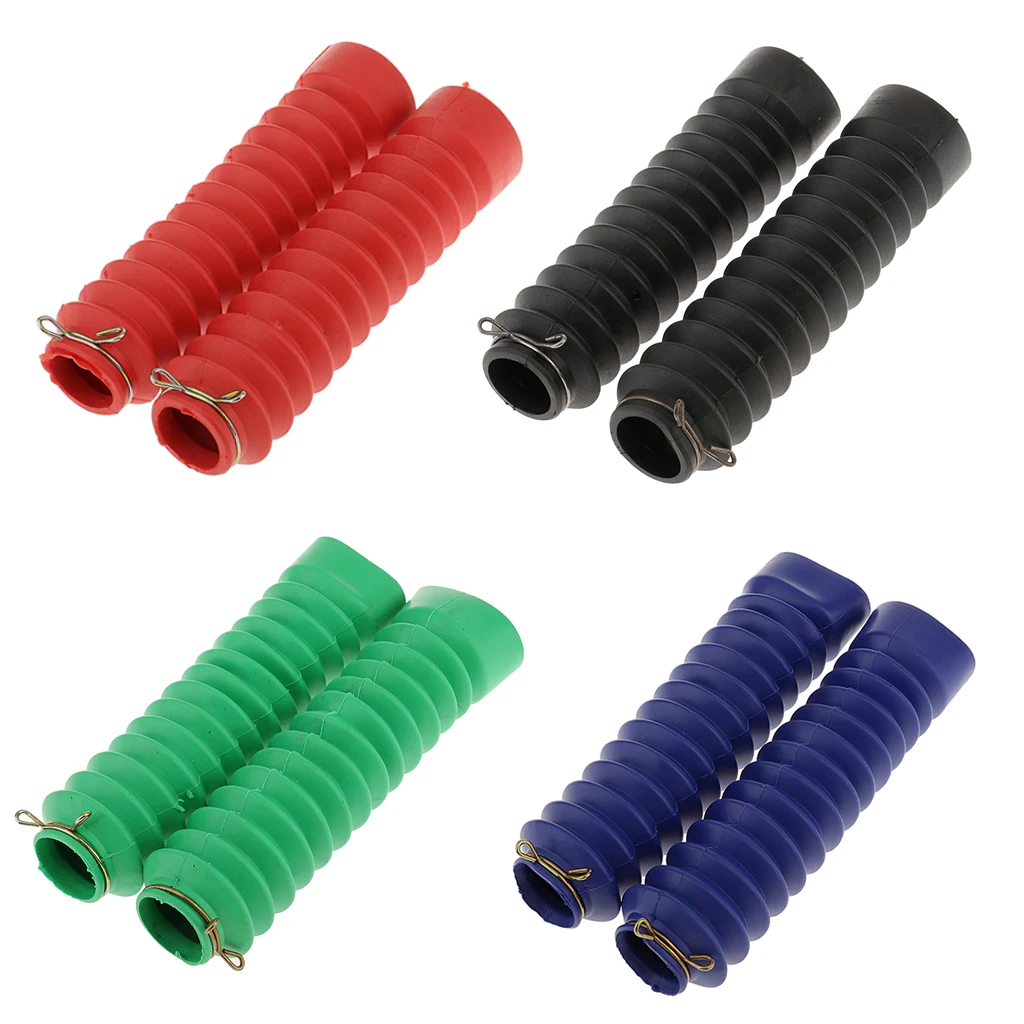 

Motorcycle Front Fork Dust Cover Rubber Gaiters Shorty Boot Anti Deformation Universal Fit for Riding Accessories