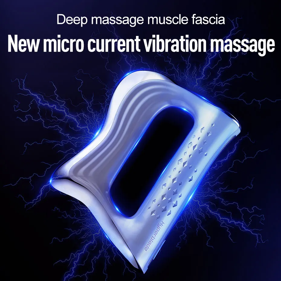 Nueva llegada Masaje de vibración muscular Fascia Masajeador Hyperblade