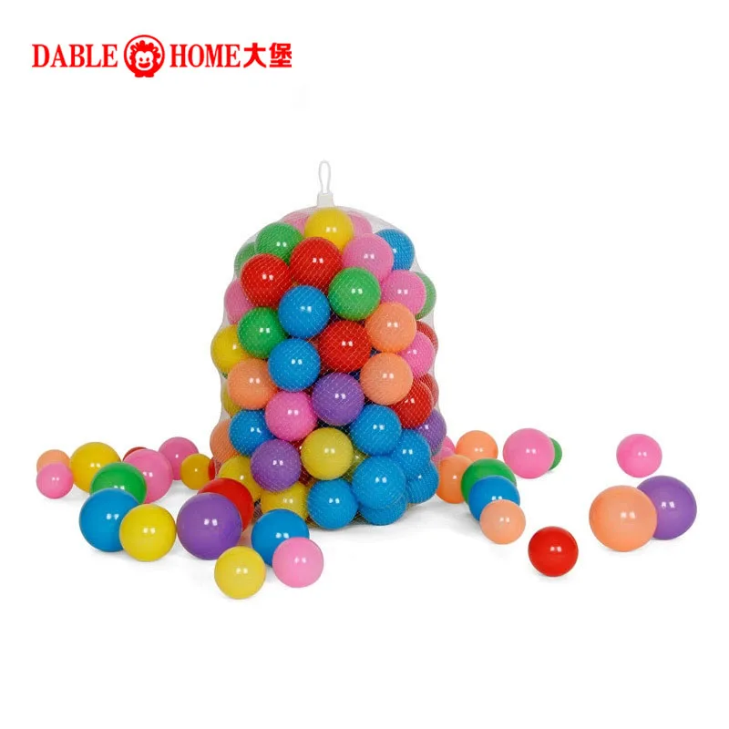 Ocean Ball Water Pool PE Soft Outdoor Sport Ball Pit Eco-friendly Plastic Colorful Funny Play Tent Bath Toy Gift for Children