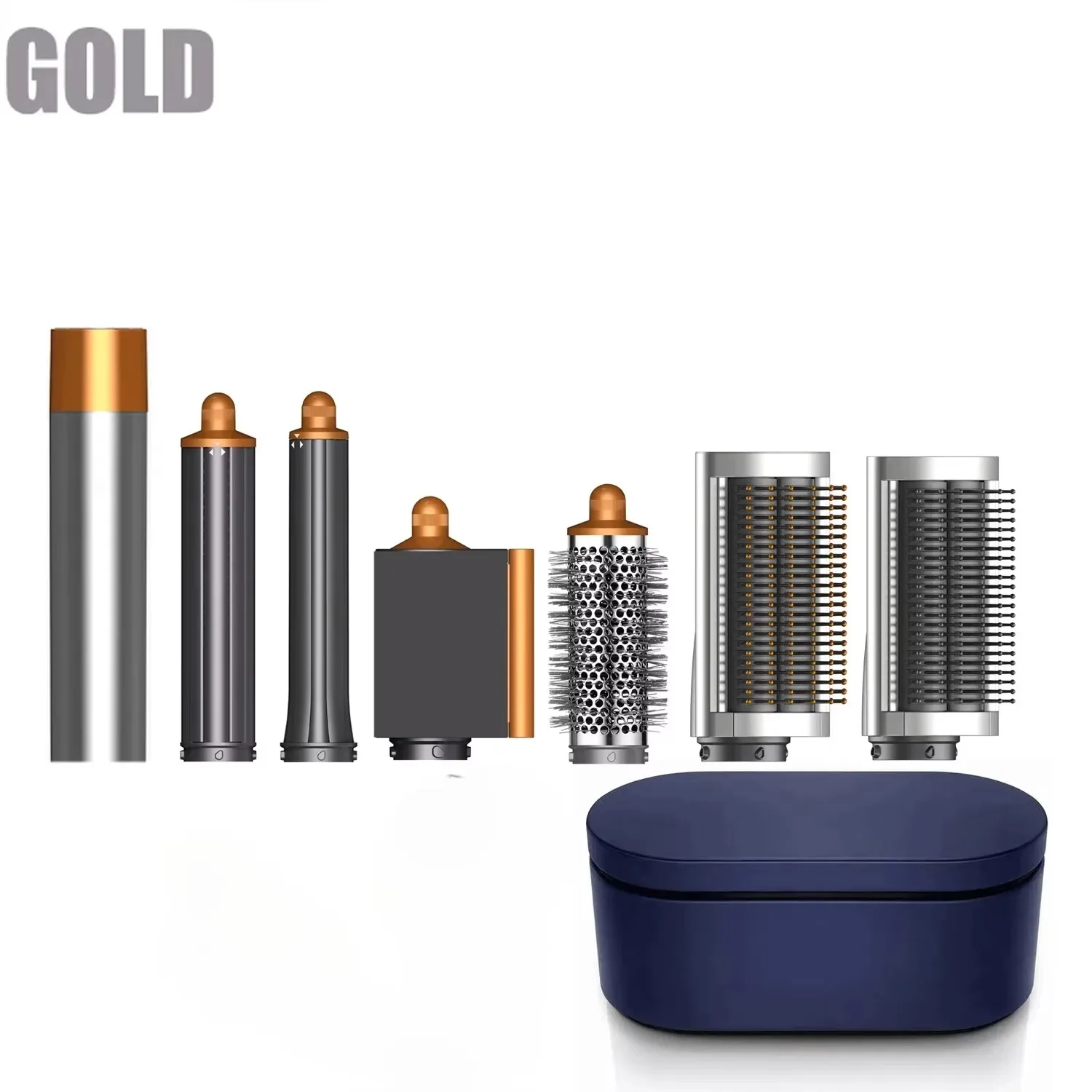 

Professional High Speed Multi-Styler 6 in 1 Ionic Hair Styler 1600W Powerful Blow Dryer Fast Drying Auto Wrap Hot Air Brush