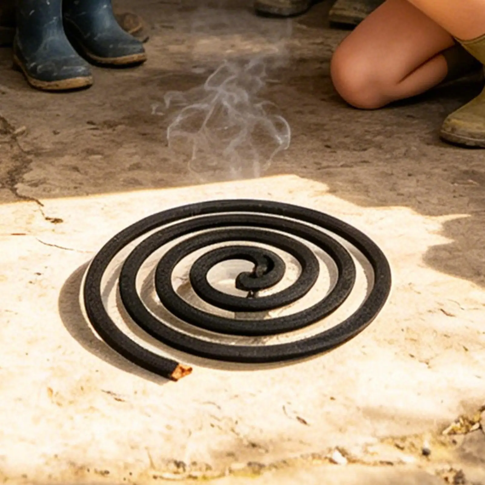 Spiral Incense Coils for Outdoor, Long-Lasting Natural Fragrance Sticks Mosquito Repellent for Patio Camping Garden Balcony Yard
