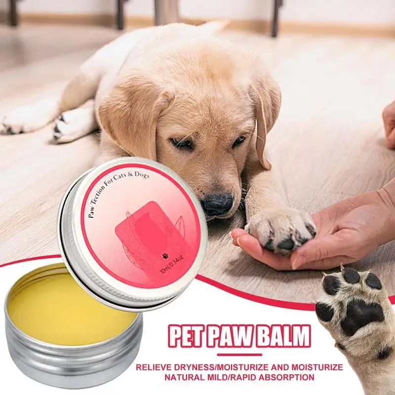 Paw Protection Wax Dog Paw Balm For Dry Paws Paw Care Cream For Hot Pavement Sand Dirt And Snow Great For Dogs On Trails And