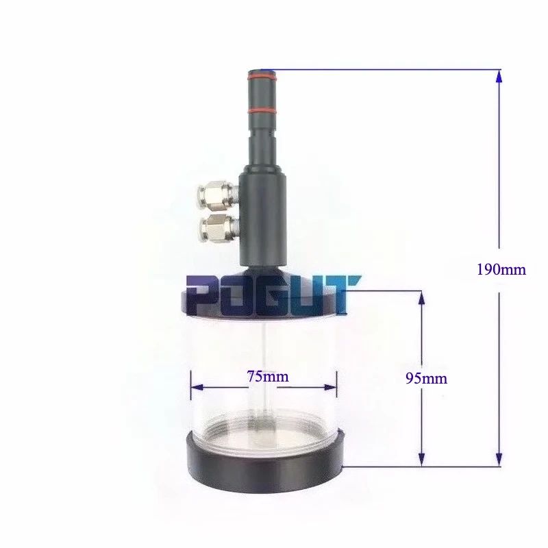 Unidade de copo de teste de 1 peça para teste de pó de arma GM03 Opti GM02 Flex 2 e lotes pequenos