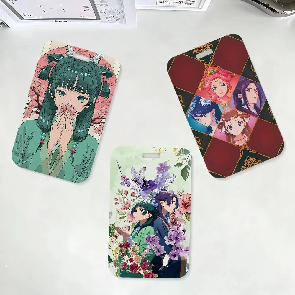 Anime The A-Apothecary D-Diaries ID Badge Holder With Lanyard Neck Strap For Office School Name Card Credentials Case - view 3