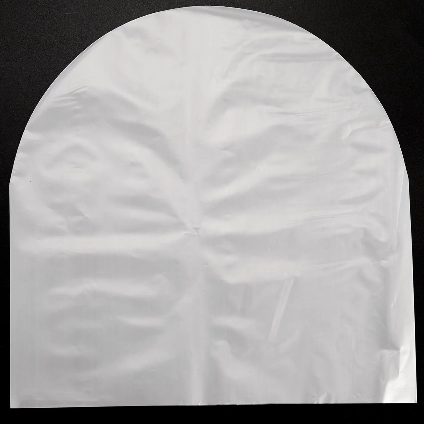 B04C-12 Inch Vinyl Record Protecter LP Record Plastic Bags Anti-Static Record Sleeves Outer Inner Plastic Clear 300Pcs