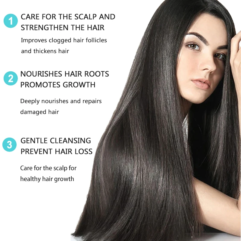 Hair Growth Essence Prevent Hair Loss Promote Growth Repair Damaged Hair Follicles Nutritional Supplements Nourish Hair Care 20g