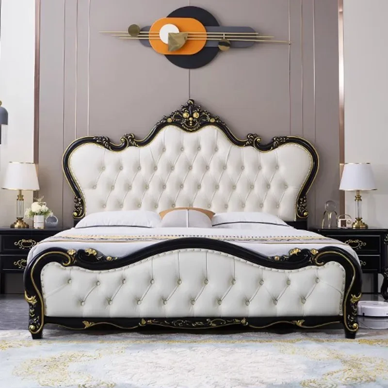 유럽 모던 결혼 침대, 공간 절약, 퀸 사이즈, 더블 침대 수납 공간, Camas Y Muebles 기숙사, 모던 가구