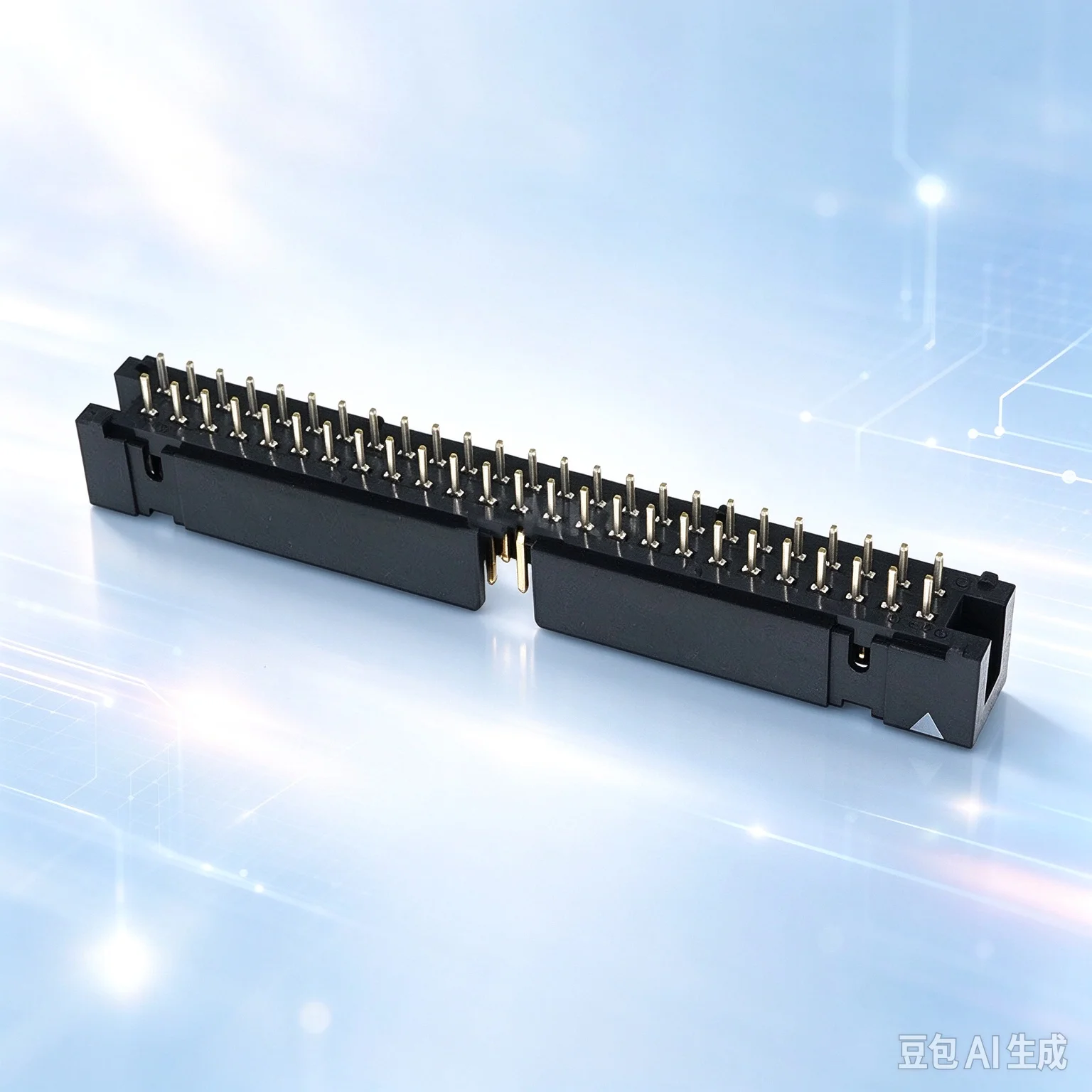 10pcs  Solid XG4C-5031 IDC Socket for Cable Connection