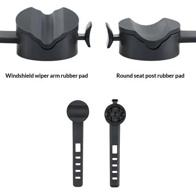 Bike Handlebar Computer Bracket Holder Dual Position with Front Light Support Lightweight Tool for Safe Night Riding