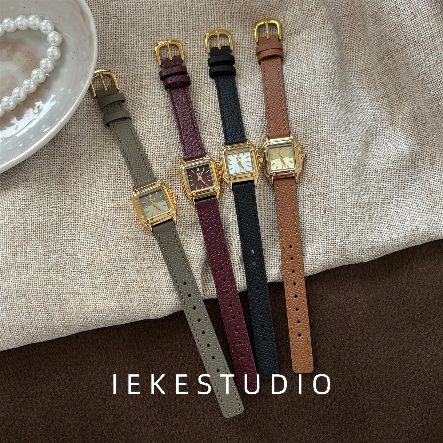 2026 New Artistic Design Square Watch: Exquisite, High-End, Sophisticated, Minimalist, Fashionable Women's Quartz Wristwatch