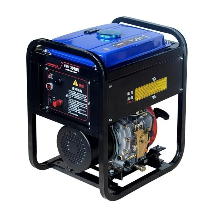 6KW 24V DC24V Parking Air Conditioner Generator 24V Battery Charger