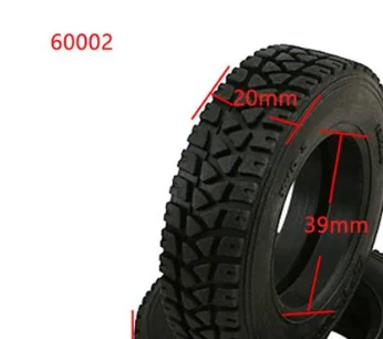 

US Stock LESU Narrow Tire Spare Part for 1/16 RC Tractor Truck Wheel Hub Axle Dumper Model Remoted Vehicle Replacement Parts