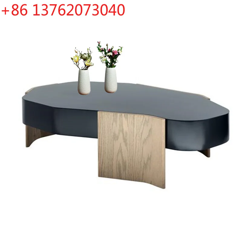 Creative piano painted living room tea table small apartment coffee table