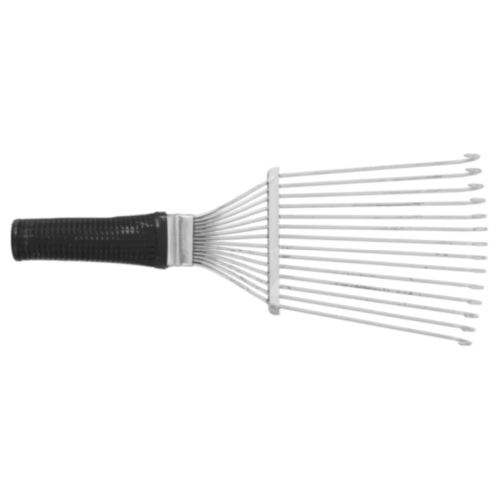 

Wool Comb Pet Hair Removal Tool Farm Animal Grooming Brush Ergonomic Handle Easy Brushes for Cattle Horse Grooming Rake