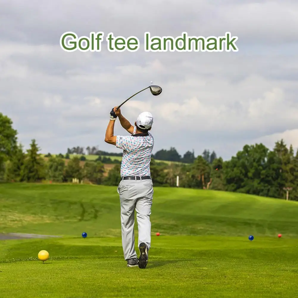 

23 см граничный маркер для гольфа, сверхмощный антикоррозийный недеформируемый граничный штифт для гольфа, тройник для улицы, инструмент для водителей всех размеров