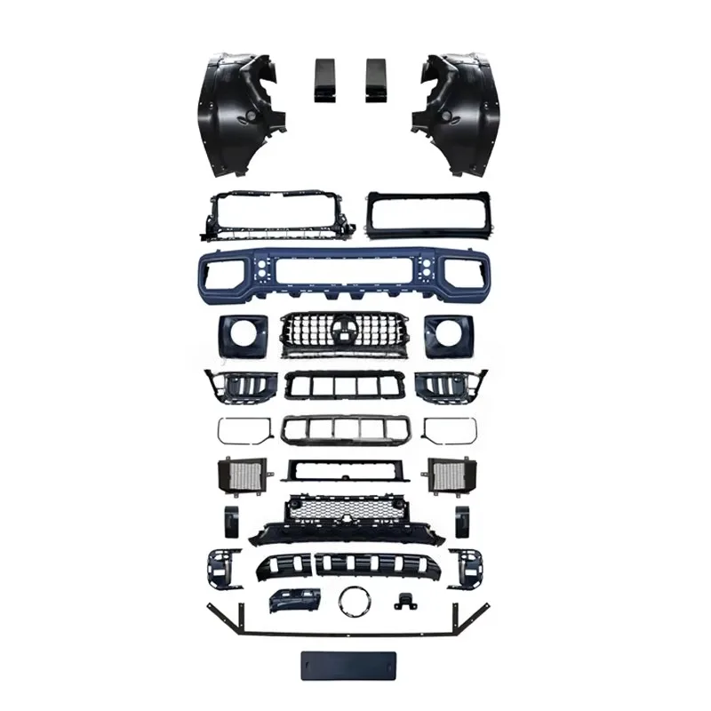 New BEHi G Class W465 G63 Style Body Kit with PP Material Primer Color Easy Install for 2025+ G500 Auto Retrofit