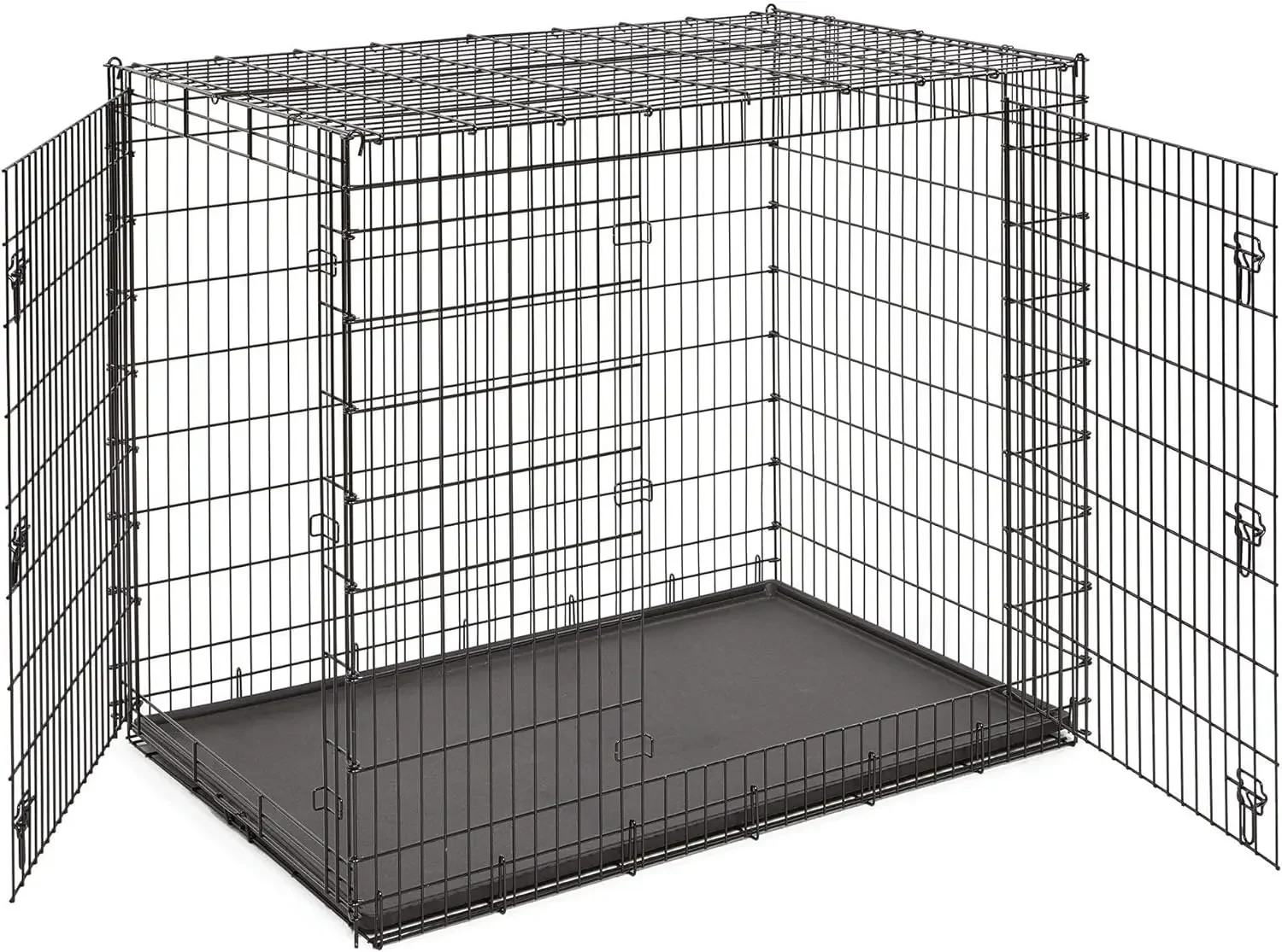 Midwest Homes for Pets SL54DD Ginormus Double Door Dog Crate for XXL  dog cage  dog gate