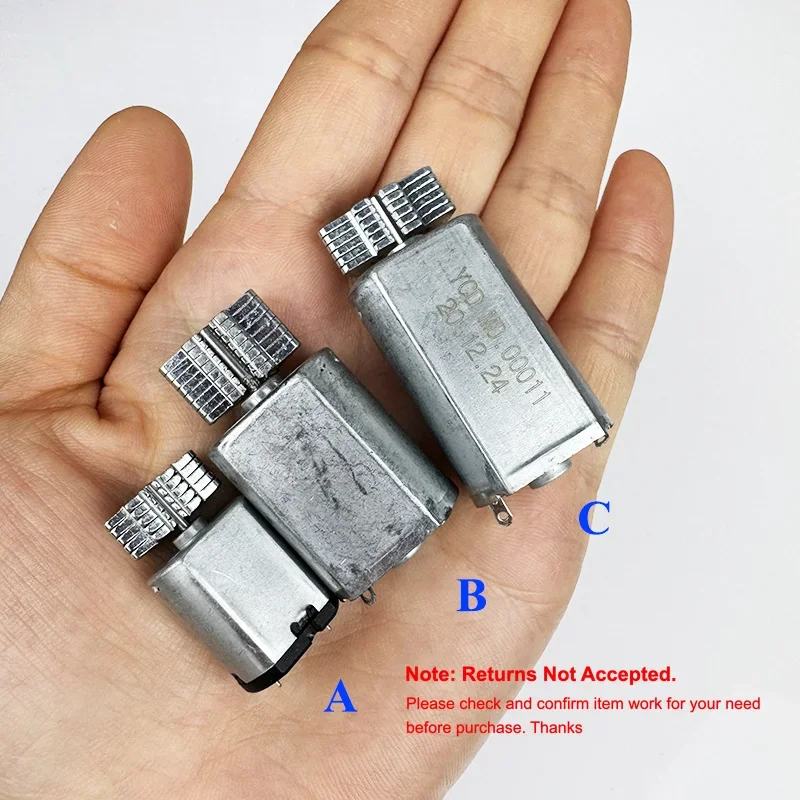 1PC Vibrating Motor DC 1.5V 3V 3.7V 5V 6V Mini 030 130 180 Vibration Eccentric Wheel Vibrator DIY Massager Feeder